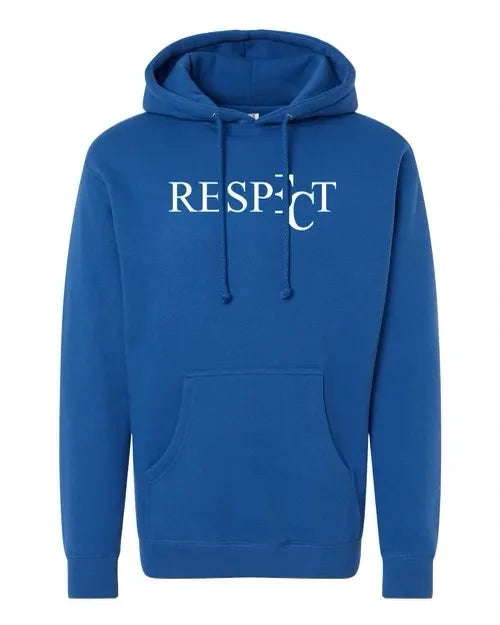 EC RESPECT ROYAL BLUE AND WHITE HOODIES