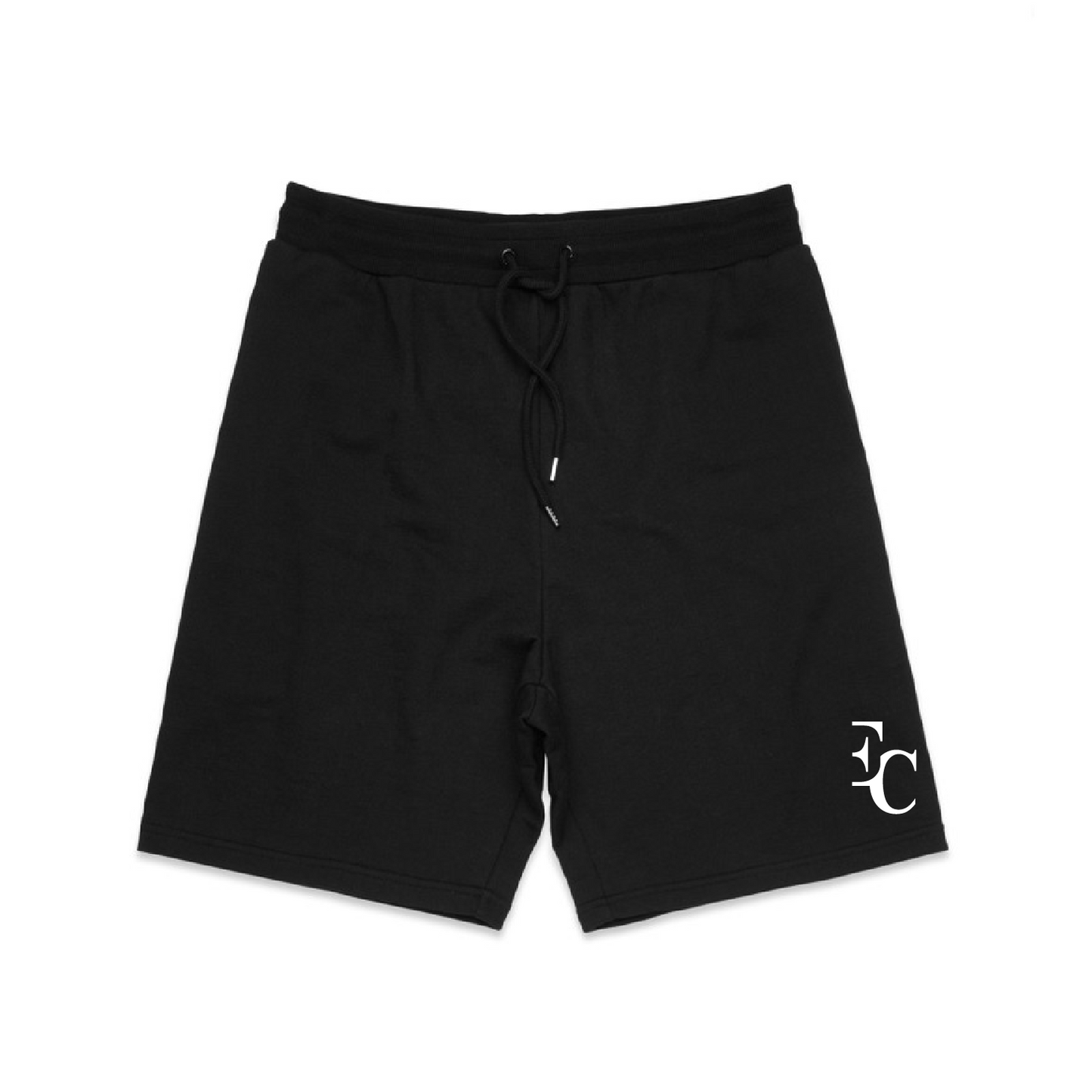 EC RESPECT BLACK AND WHITE STADIUM SHORTS