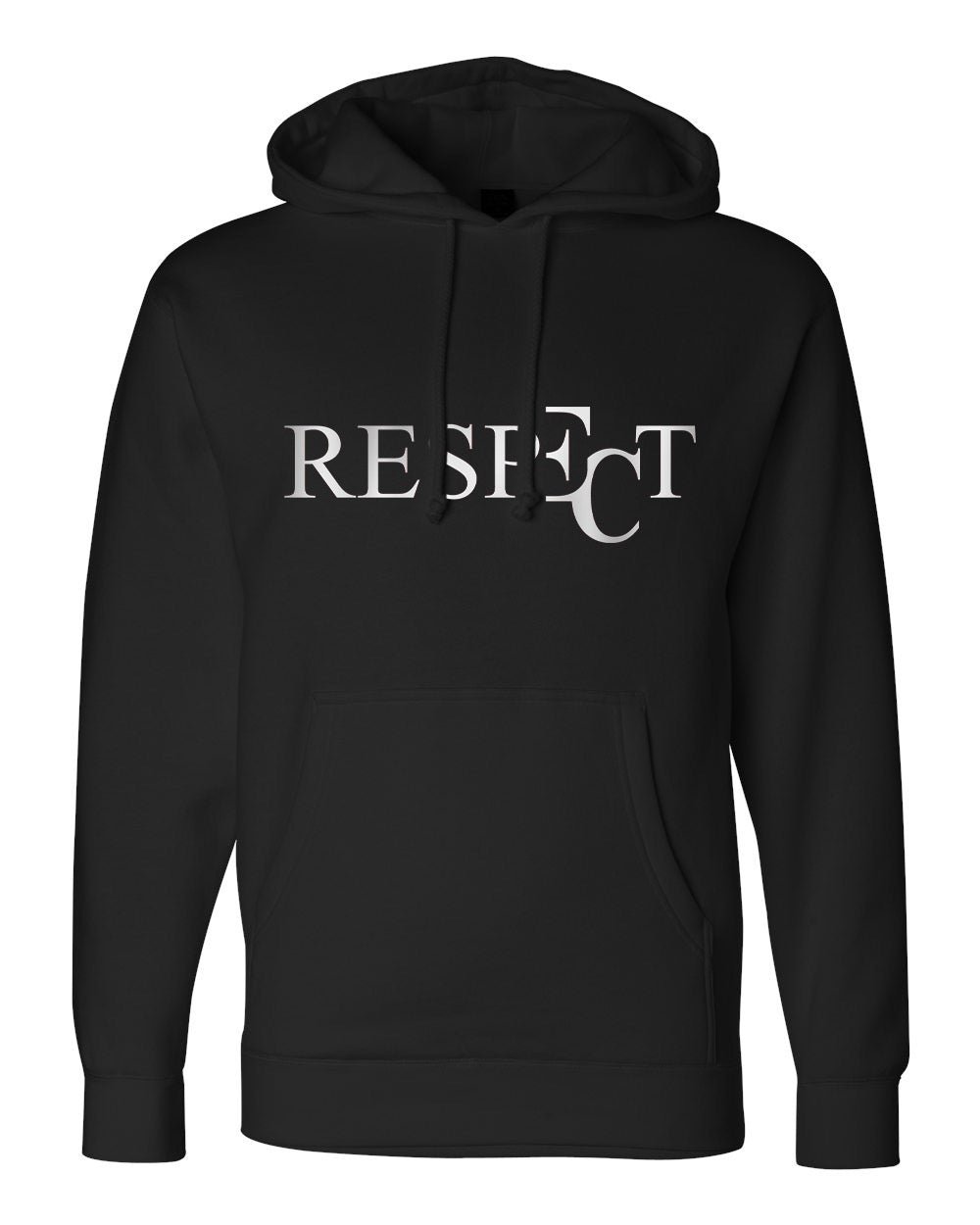 EC RESPECT BLACK AND PLATINUM HOODIE