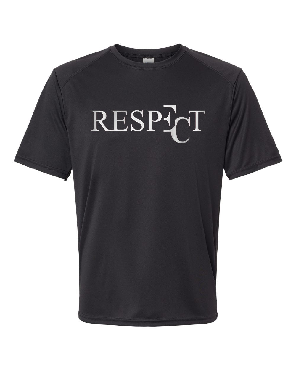 EC RESPECT BLACK AND PLATINUM DRIFIT T-SHIRT