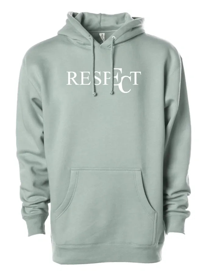 EC RESPECT SAGE AND WHITE HOODIES
